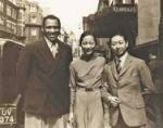 Mei Lanfang with Afro-American singer Paul Robeson